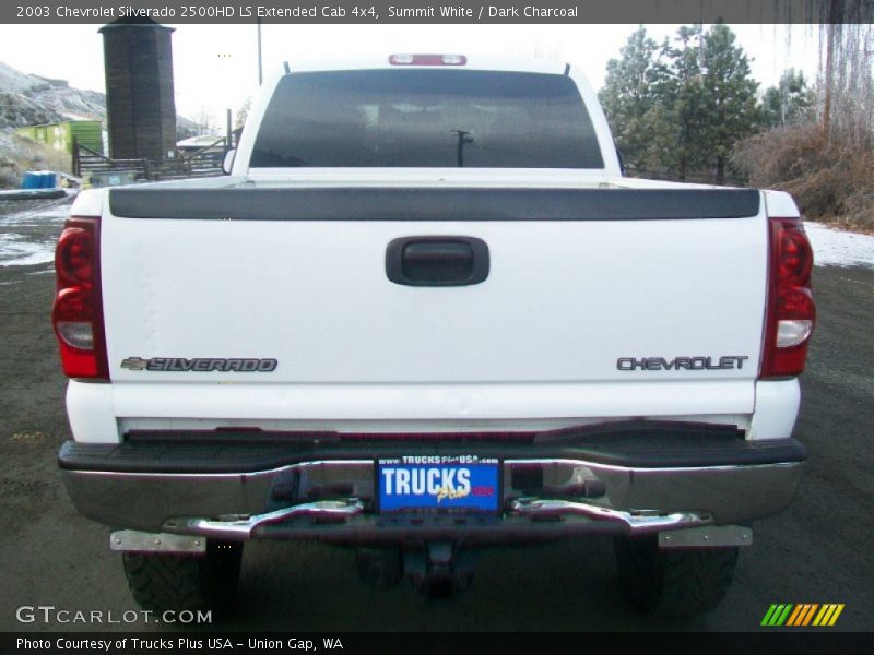 Summit White / Dark Charcoal 2003 Chevrolet Silverado 2500HD LS Extended Cab 4x4