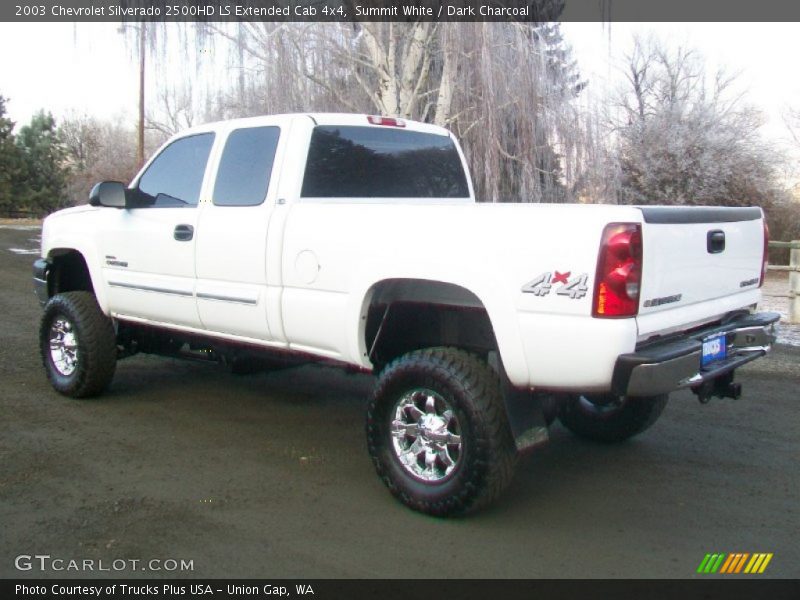 Summit White / Dark Charcoal 2003 Chevrolet Silverado 2500HD LS Extended Cab 4x4
