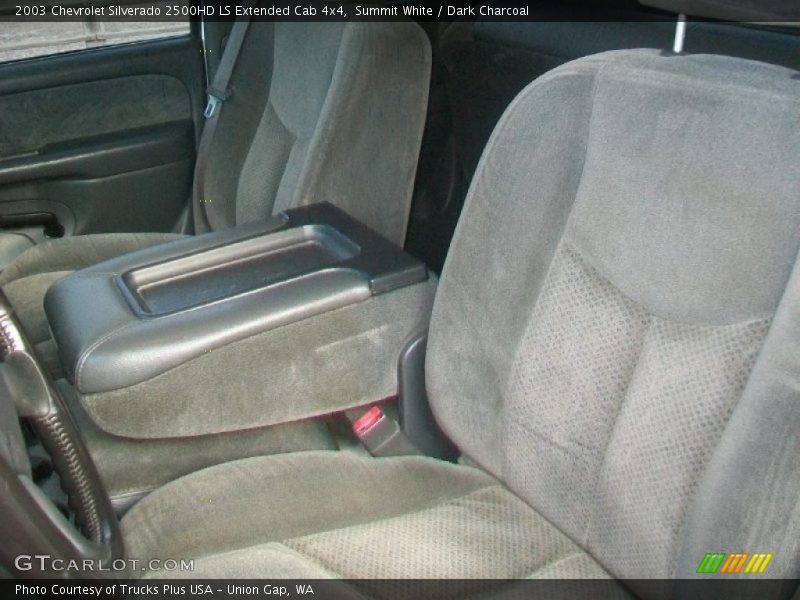 Summit White / Dark Charcoal 2003 Chevrolet Silverado 2500HD LS Extended Cab 4x4
