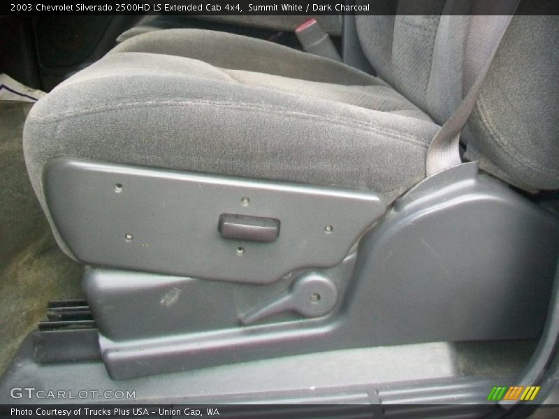 Summit White / Dark Charcoal 2003 Chevrolet Silverado 2500HD LS Extended Cab 4x4