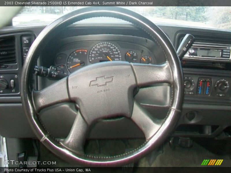  2003 Silverado 2500HD LS Extended Cab 4x4 Steering Wheel