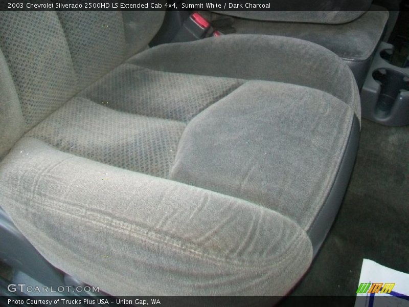 Summit White / Dark Charcoal 2003 Chevrolet Silverado 2500HD LS Extended Cab 4x4
