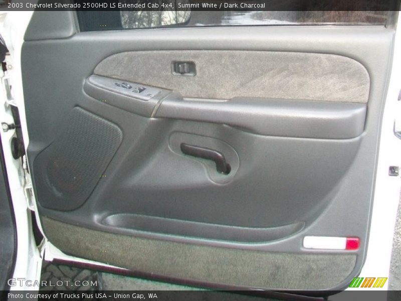Summit White / Dark Charcoal 2003 Chevrolet Silverado 2500HD LS Extended Cab 4x4