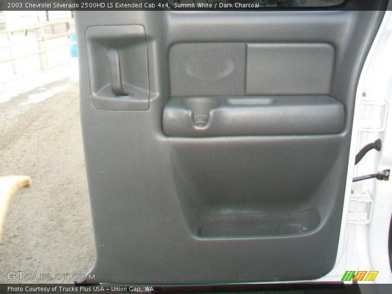 Summit White / Dark Charcoal 2003 Chevrolet Silverado 2500HD LS Extended Cab 4x4