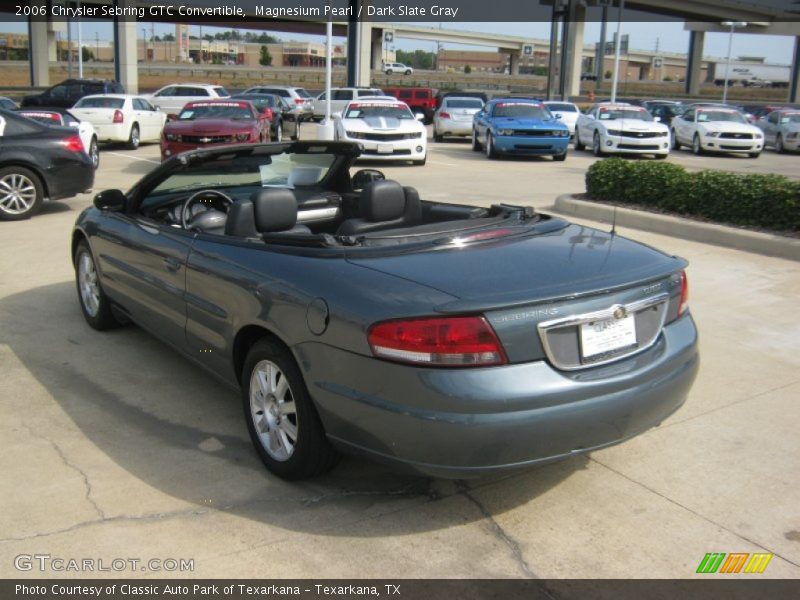 Magnesium Pearl / Dark Slate Gray 2006 Chrysler Sebring GTC Convertible
