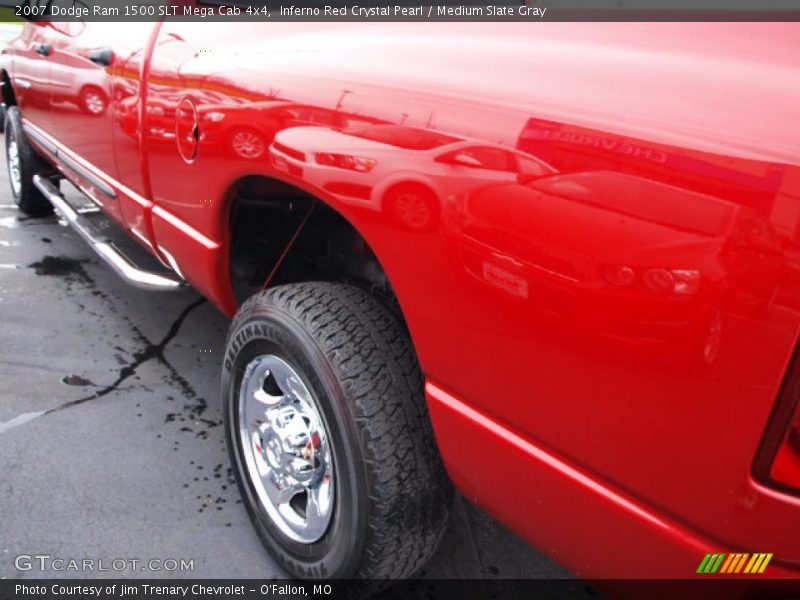 Inferno Red Crystal Pearl / Medium Slate Gray 2007 Dodge Ram 1500 SLT Mega Cab 4x4