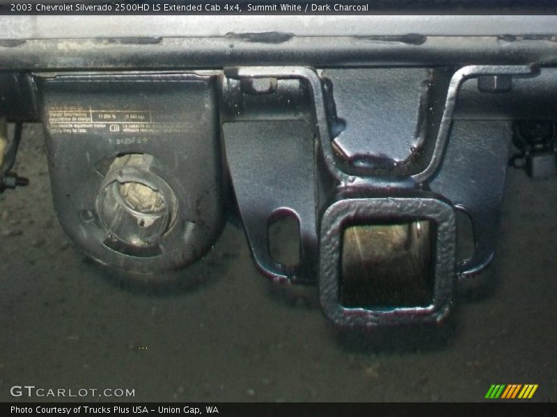 Summit White / Dark Charcoal 2003 Chevrolet Silverado 2500HD LS Extended Cab 4x4
