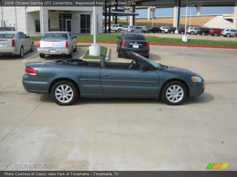 Magnesium Pearl / Dark Slate Gray 2006 Chrysler Sebring GTC Convertible