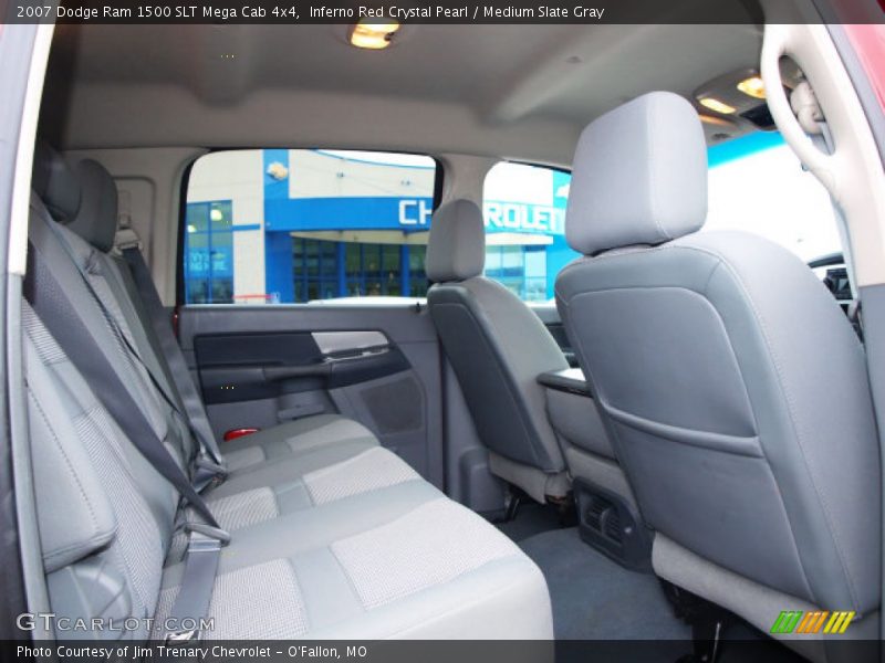 Inferno Red Crystal Pearl / Medium Slate Gray 2007 Dodge Ram 1500 SLT Mega Cab 4x4