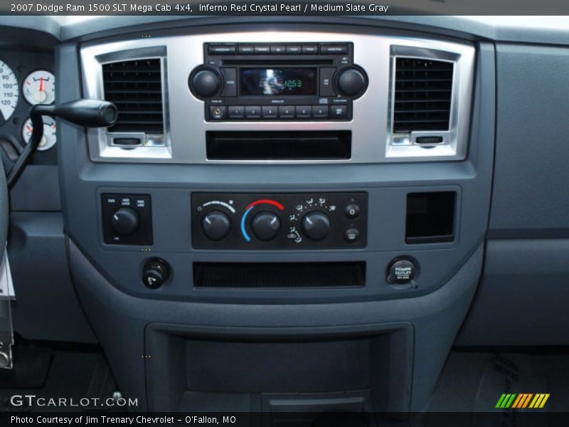 Inferno Red Crystal Pearl / Medium Slate Gray 2007 Dodge Ram 1500 SLT Mega Cab 4x4
