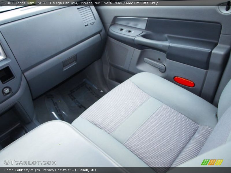Inferno Red Crystal Pearl / Medium Slate Gray 2007 Dodge Ram 1500 SLT Mega Cab 4x4