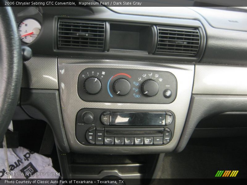 Magnesium Pearl / Dark Slate Gray 2006 Chrysler Sebring GTC Convertible