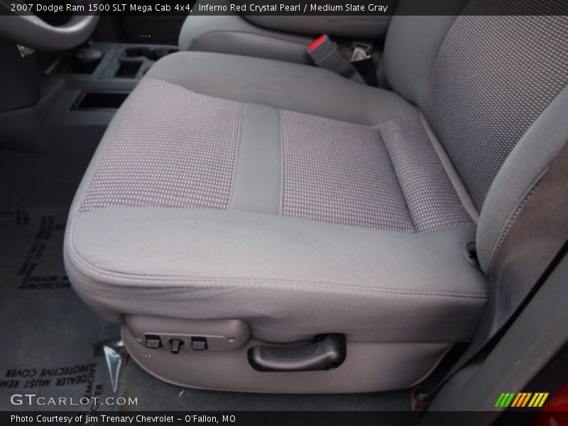 Inferno Red Crystal Pearl / Medium Slate Gray 2007 Dodge Ram 1500 SLT Mega Cab 4x4