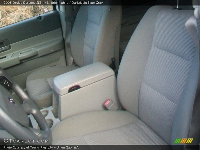 Bright White / Dark/Light Slate Gray 2008 Dodge Durango SLT 4x4