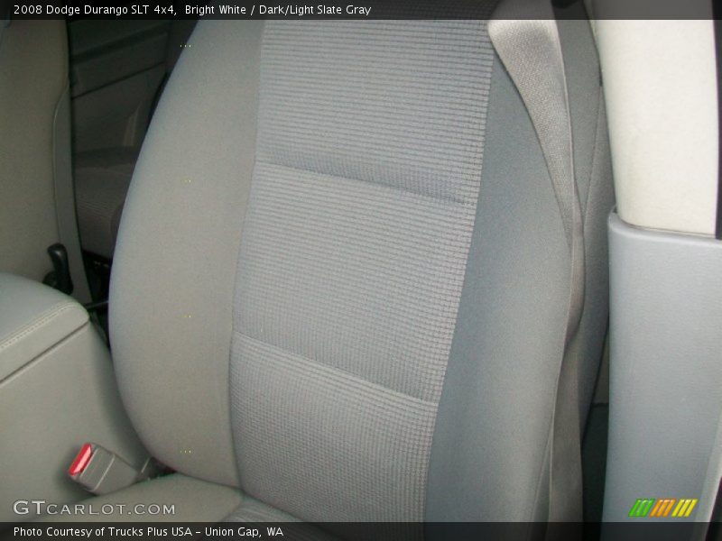 Bright White / Dark/Light Slate Gray 2008 Dodge Durango SLT 4x4