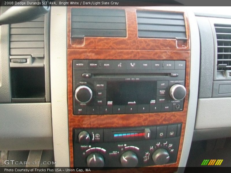 Bright White / Dark/Light Slate Gray 2008 Dodge Durango SLT 4x4