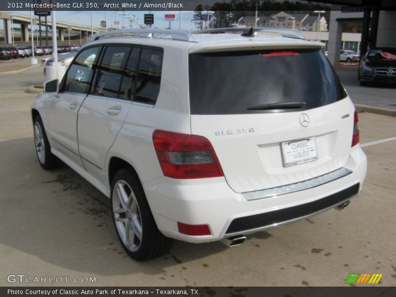 Arctic White / Almond/Black 2012 Mercedes-Benz GLK 350