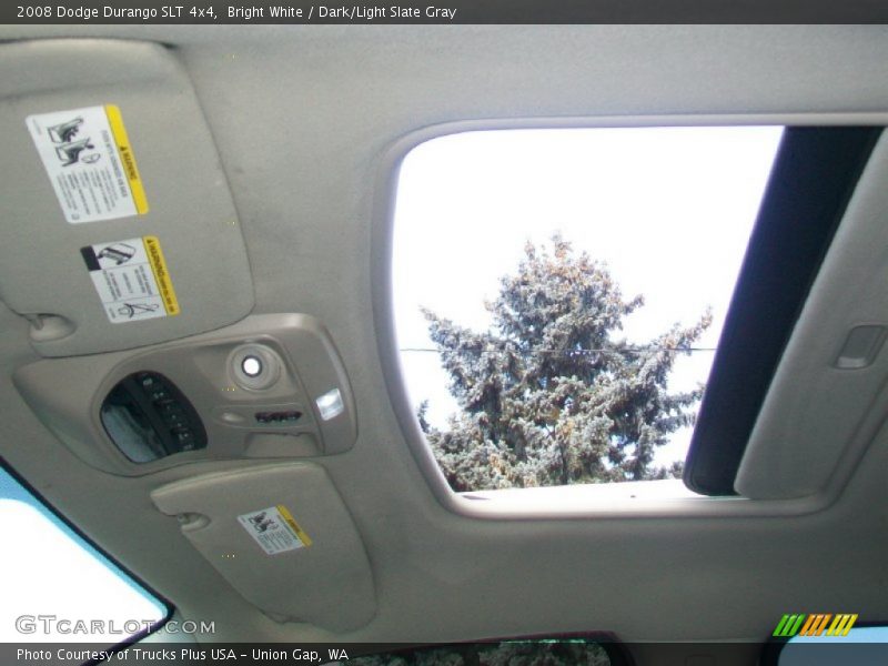 Bright White / Dark/Light Slate Gray 2008 Dodge Durango SLT 4x4