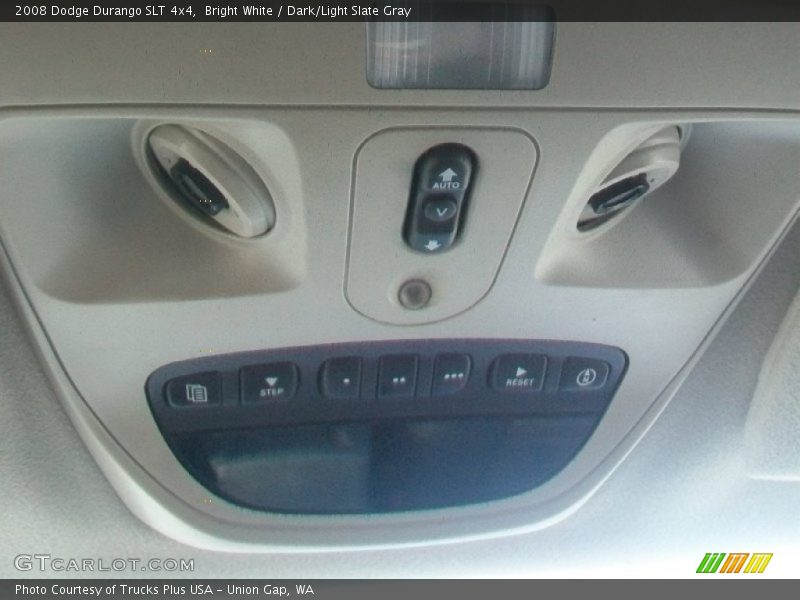 Bright White / Dark/Light Slate Gray 2008 Dodge Durango SLT 4x4