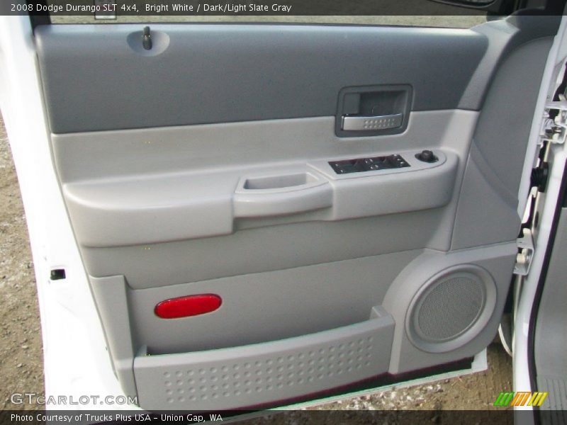 Bright White / Dark/Light Slate Gray 2008 Dodge Durango SLT 4x4