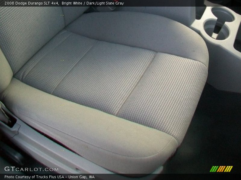 Bright White / Dark/Light Slate Gray 2008 Dodge Durango SLT 4x4