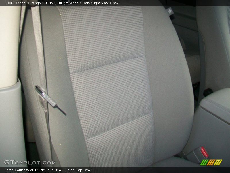 Bright White / Dark/Light Slate Gray 2008 Dodge Durango SLT 4x4