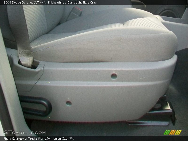 Bright White / Dark/Light Slate Gray 2008 Dodge Durango SLT 4x4