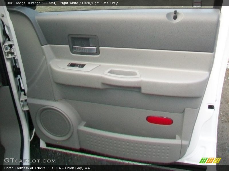 Bright White / Dark/Light Slate Gray 2008 Dodge Durango SLT 4x4
