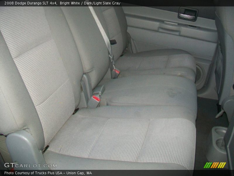 Bright White / Dark/Light Slate Gray 2008 Dodge Durango SLT 4x4
