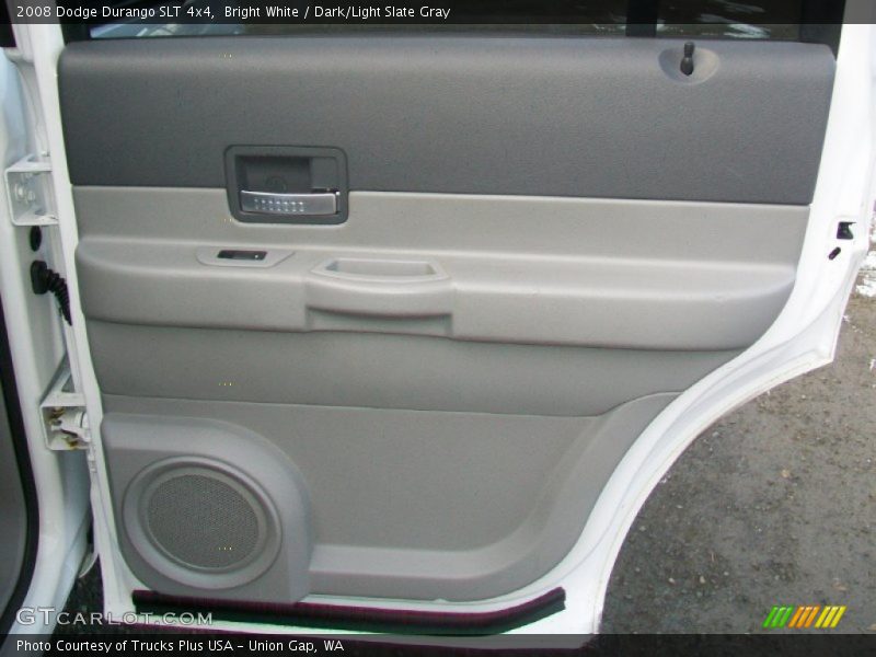 Bright White / Dark/Light Slate Gray 2008 Dodge Durango SLT 4x4