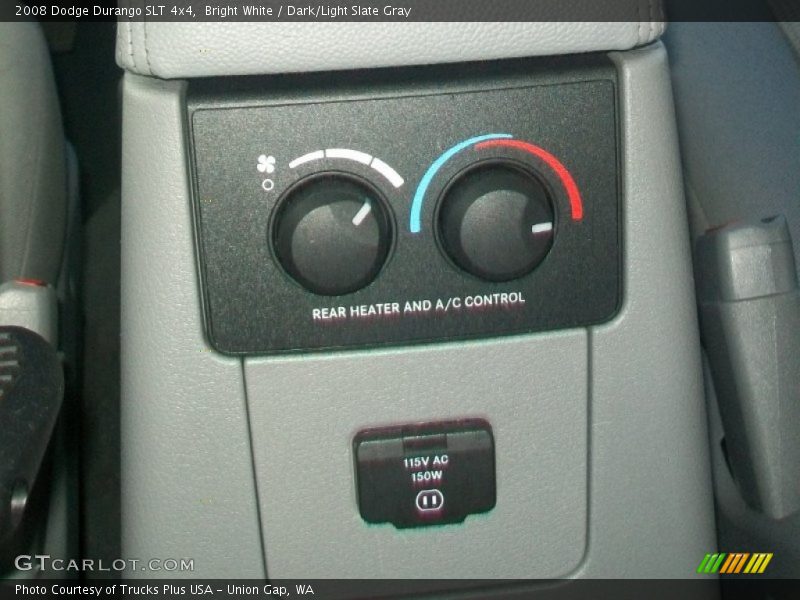 Bright White / Dark/Light Slate Gray 2008 Dodge Durango SLT 4x4
