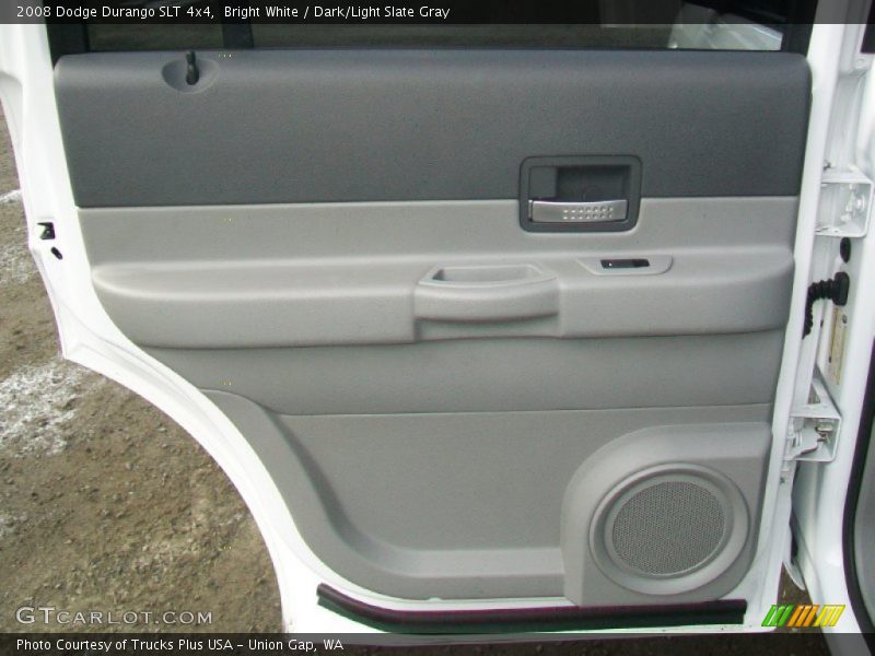 Bright White / Dark/Light Slate Gray 2008 Dodge Durango SLT 4x4