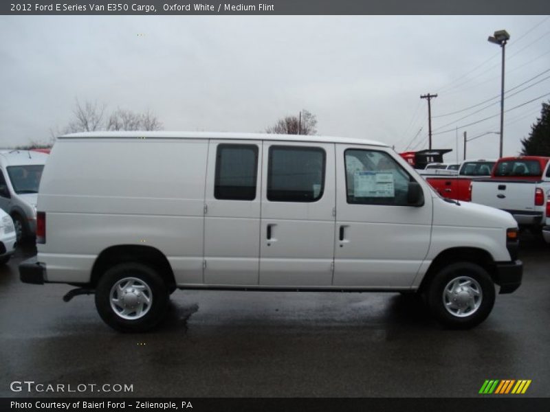  2012 E Series Van E350 Cargo Oxford White