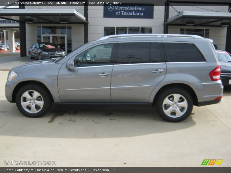 Paladium Silver Metallic / Black 2012 Mercedes-Benz GL 450 4Matic