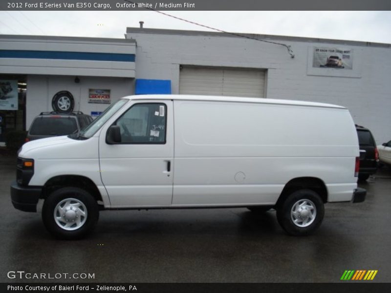 Oxford White / Medium Flint 2012 Ford E Series Van E350 Cargo