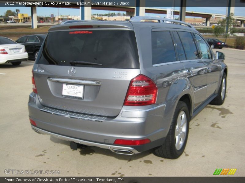 Paladium Silver Metallic / Black 2012 Mercedes-Benz GL 450 4Matic