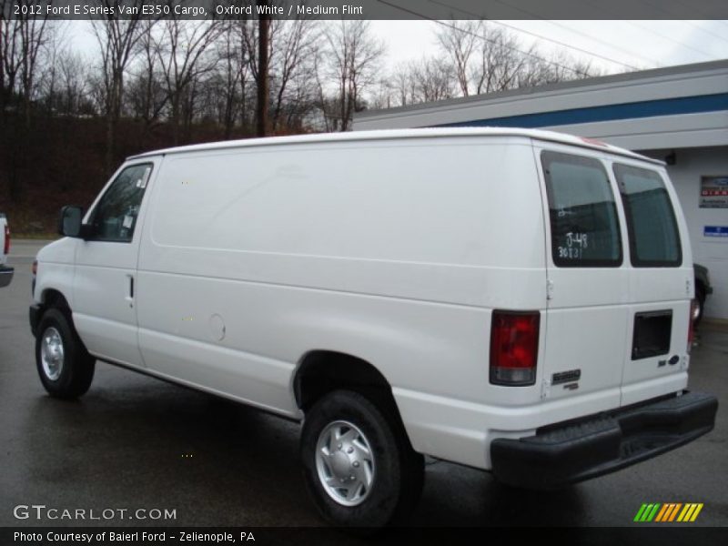 Oxford White / Medium Flint 2012 Ford E Series Van E350 Cargo