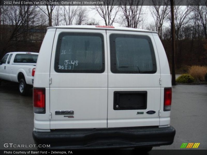 Oxford White / Medium Flint 2012 Ford E Series Van E350 Cargo