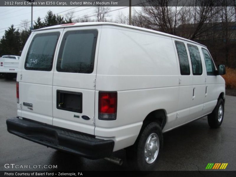 Oxford White / Medium Flint 2012 Ford E Series Van E350 Cargo