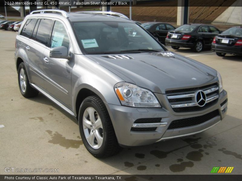 Paladium Silver Metallic / Black 2012 Mercedes-Benz GL 450 4Matic