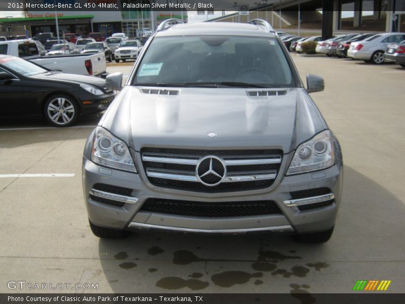 Paladium Silver Metallic / Black 2012 Mercedes-Benz GL 450 4Matic