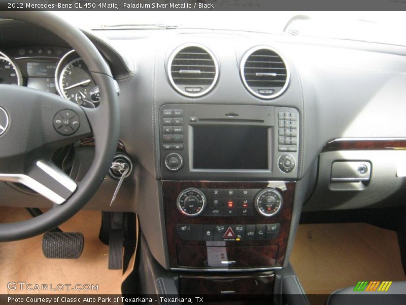 Paladium Silver Metallic / Black 2012 Mercedes-Benz GL 450 4Matic