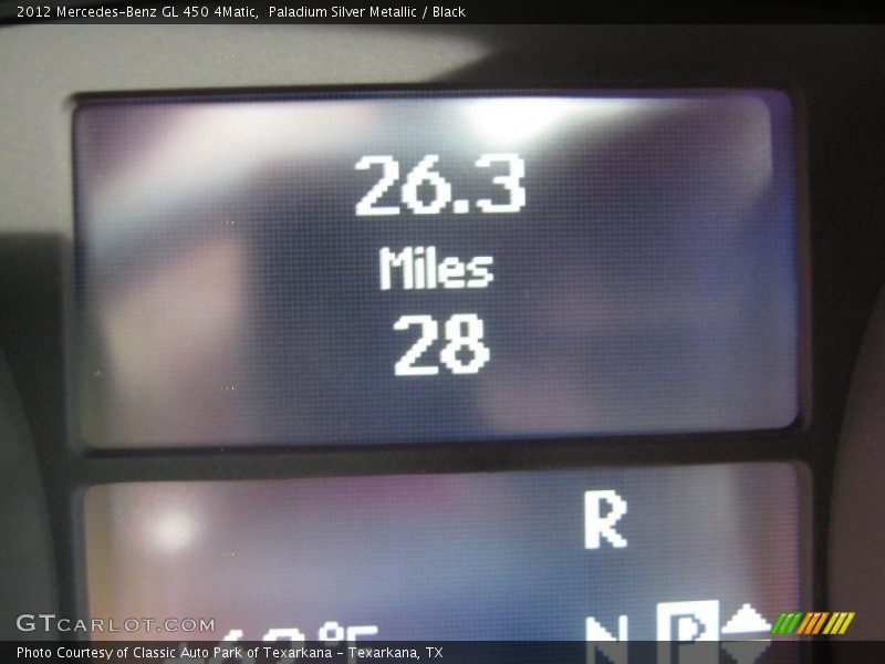 Paladium Silver Metallic / Black 2012 Mercedes-Benz GL 450 4Matic