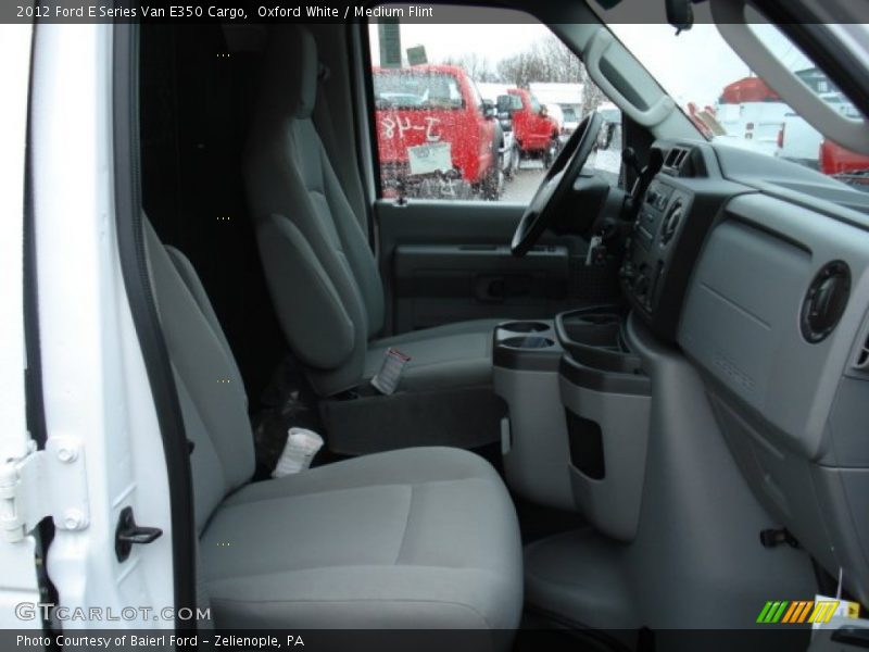 Oxford White / Medium Flint 2012 Ford E Series Van E350 Cargo