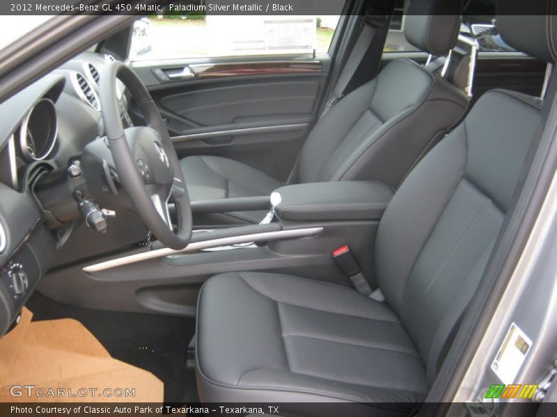 Paladium Silver Metallic / Black 2012 Mercedes-Benz GL 450 4Matic