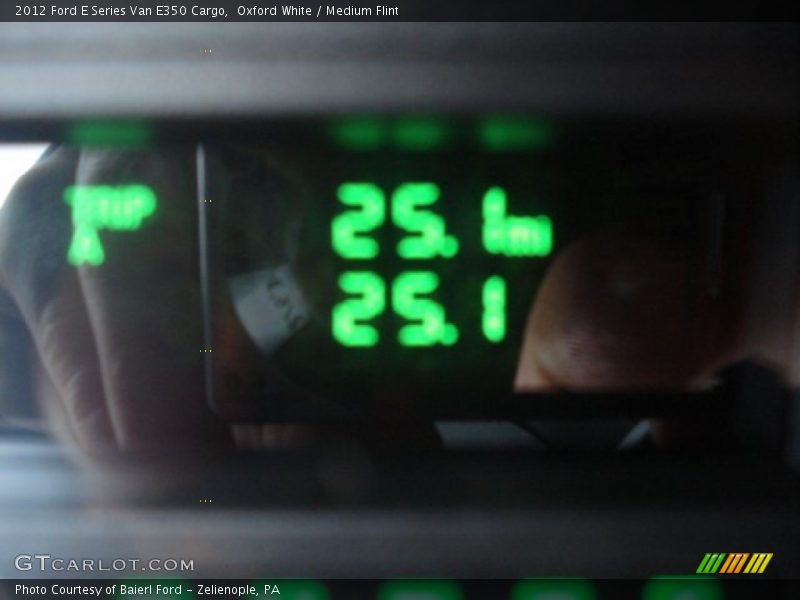 Oxford White / Medium Flint 2012 Ford E Series Van E350 Cargo