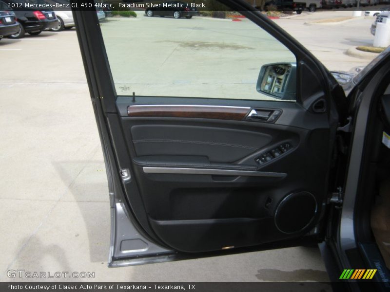 Paladium Silver Metallic / Black 2012 Mercedes-Benz GL 450 4Matic