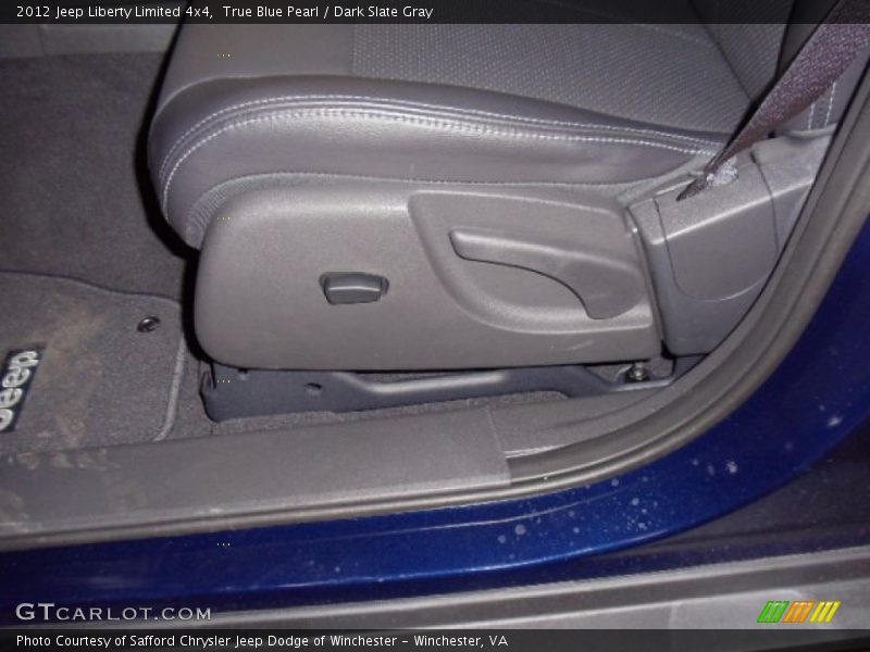 True Blue Pearl / Dark Slate Gray 2012 Jeep Liberty Limited 4x4
