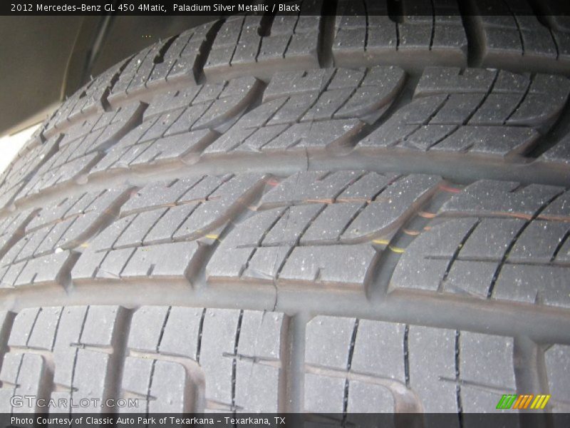 Paladium Silver Metallic / Black 2012 Mercedes-Benz GL 450 4Matic