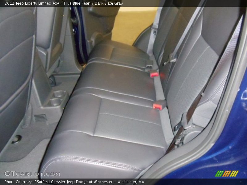 True Blue Pearl / Dark Slate Gray 2012 Jeep Liberty Limited 4x4